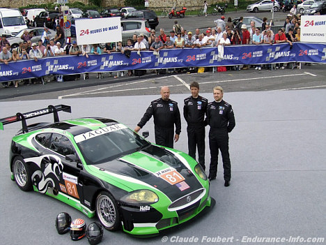 Jaguar er også tilbage - nu med XKRS raceren
(Foto: Claude Foubert - Endurance-Info.com)